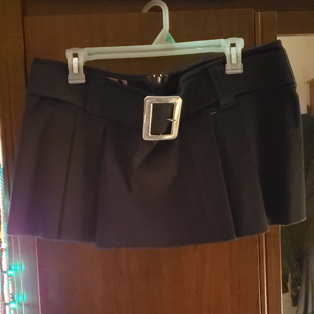 Black Mini SKirt